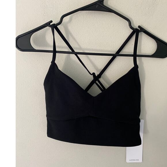 ALO Yoga Other - New Alo Yoga Alosoft highlight bra, black Size XXS